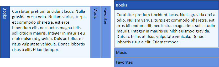 AngularJS Accordion Horizontal and Vertical Open Direction