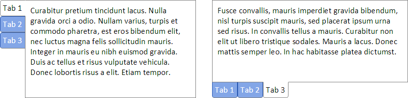 AngularJS TabStrip Place Tabs on Top, Right, Bottom or Left Side