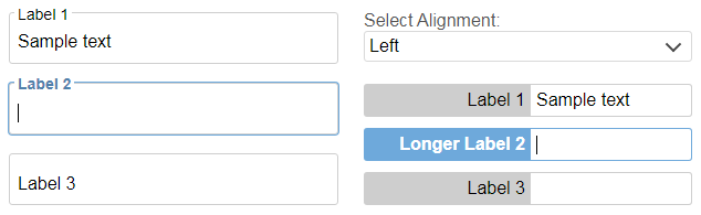 IntegralUI Web - Label, 22.2 - a native Web Component for JavaScript, Angular, React and Vue. A fully customizable label with different alignments relative to attached element.