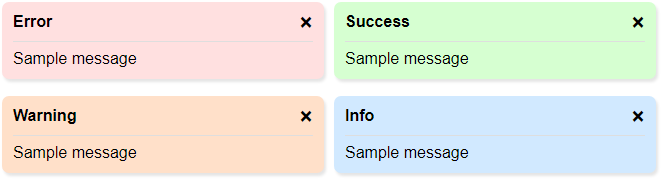 IntegralUI Web - Toaster, 22.2 - a native Web Component for JavaScript, Angular, React and Vue. Allows you to display notification messages (Toasts) with different alert levels.