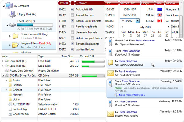 IntegralUI Lists for .NET