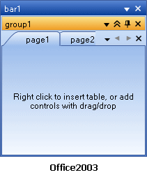 Visual Styles in Docking Windows, Tabbed documents and Table layout for WinForms