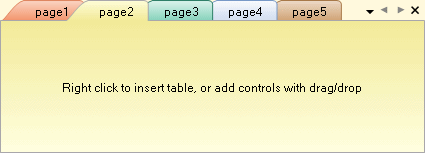 OneNote Visual Style in Docking Windows, Tabbed documents and Table layout for WinForms