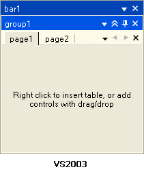 Visual Styles in Docking Windows, Tabbed documents and Table layout for WinForms