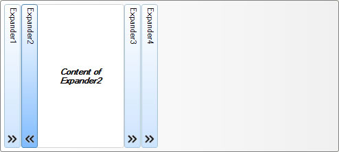 A Horizontal List of Expander .NET Controls with Vertical Header