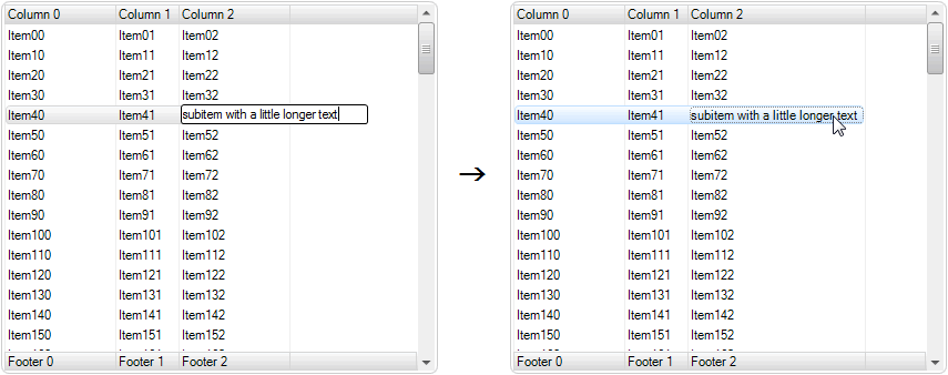 Autosize Column Width In Listview Adjust Width Automatically